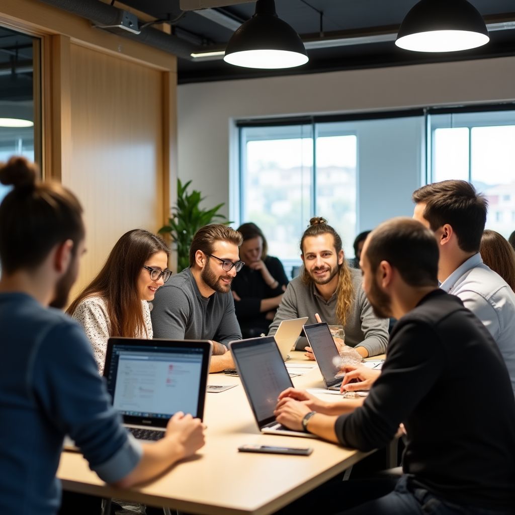 Equipo de startup fintech argentina