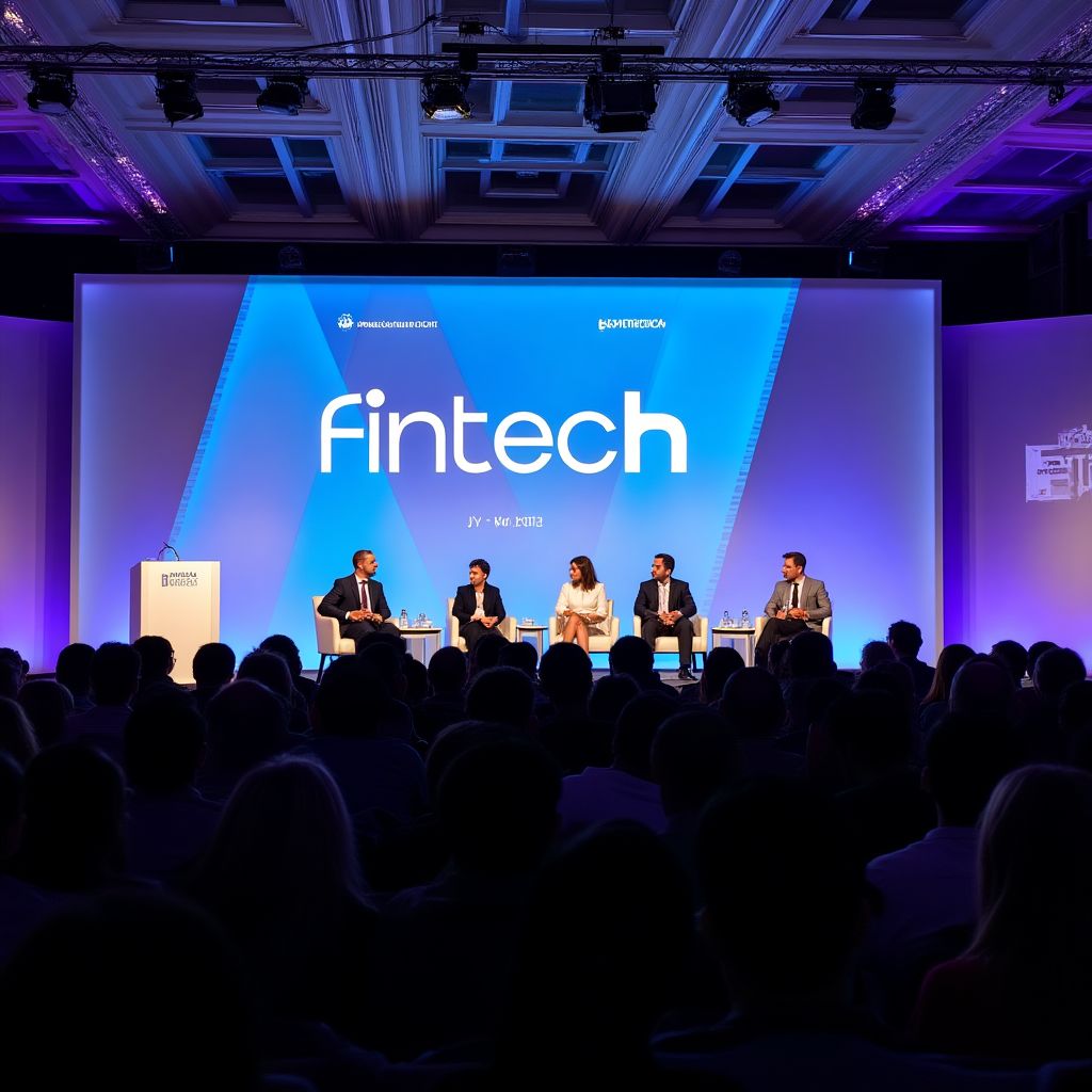 Evento de fintech en Buenos Aires