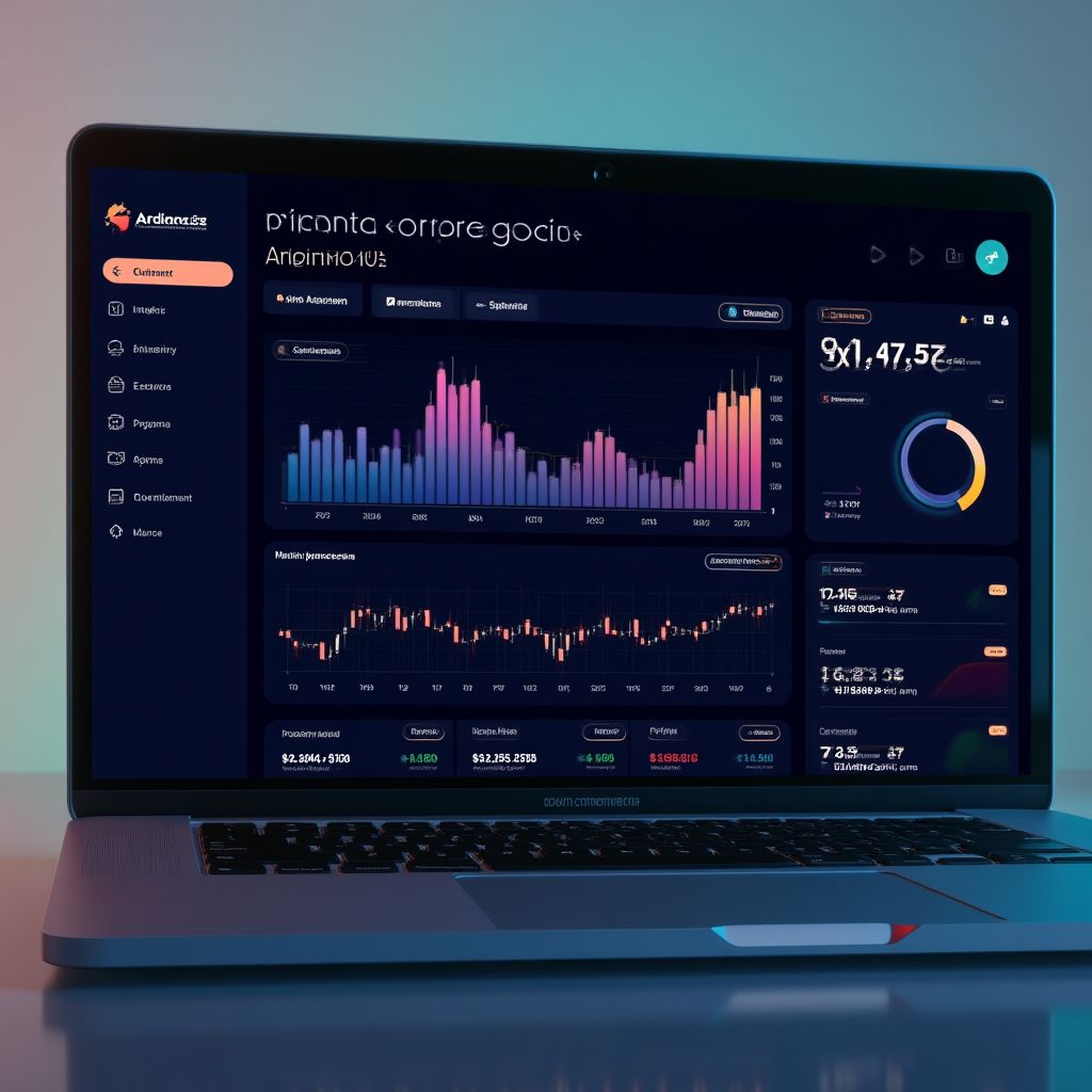 Interfaz de robo-advisor argentino mostrando inversiones